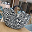 Elehant Women's Woven Wicker Straw Half Round Bag