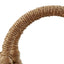 Elehant Women's Woven Wicker Straw Half Round Bag
