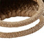 Elehant Women's Woven Wicker Straw Half Round Bag