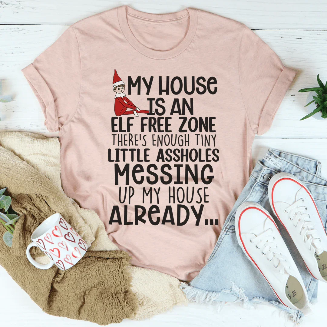 Camiseta de zona libre de elfos