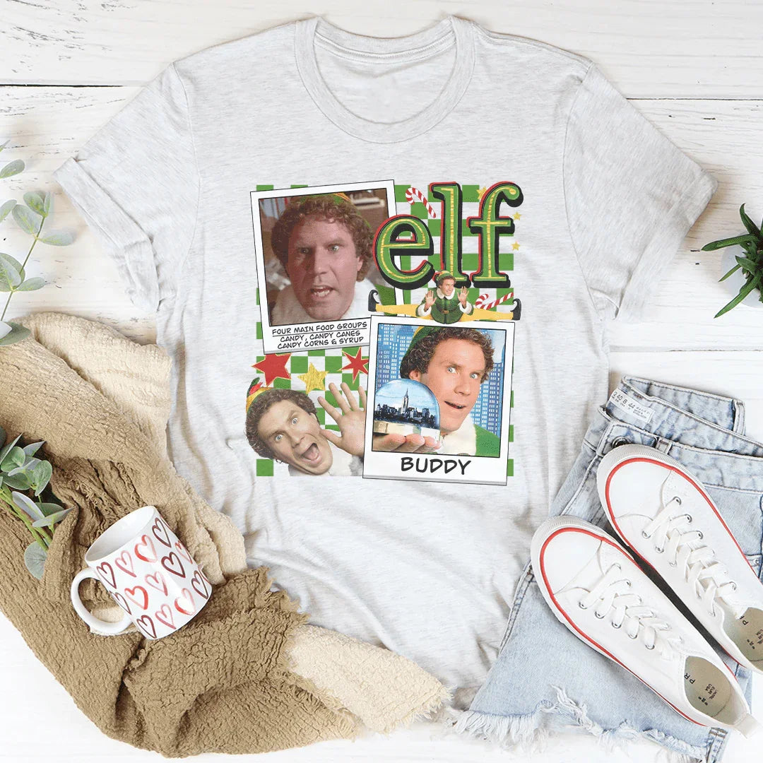 Elf Christmas Tee - Cozy & Fun Holiday Top