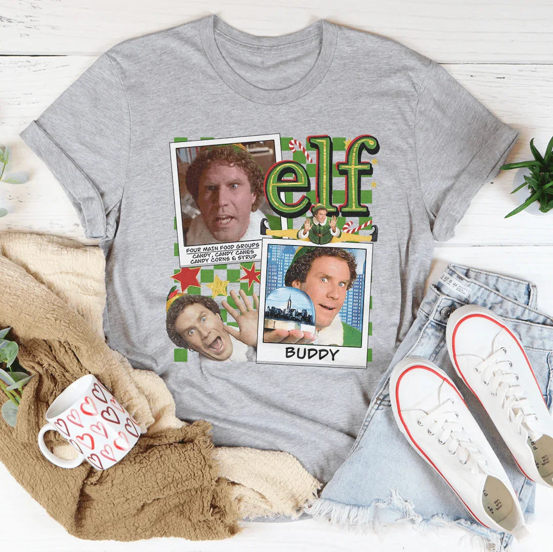 Elf Christmas Tee - Cozy & Fun Holiday Top