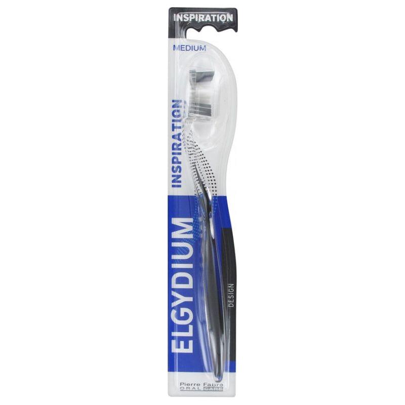 Brosse à dents Elgydium Inspiration Medium - Noir