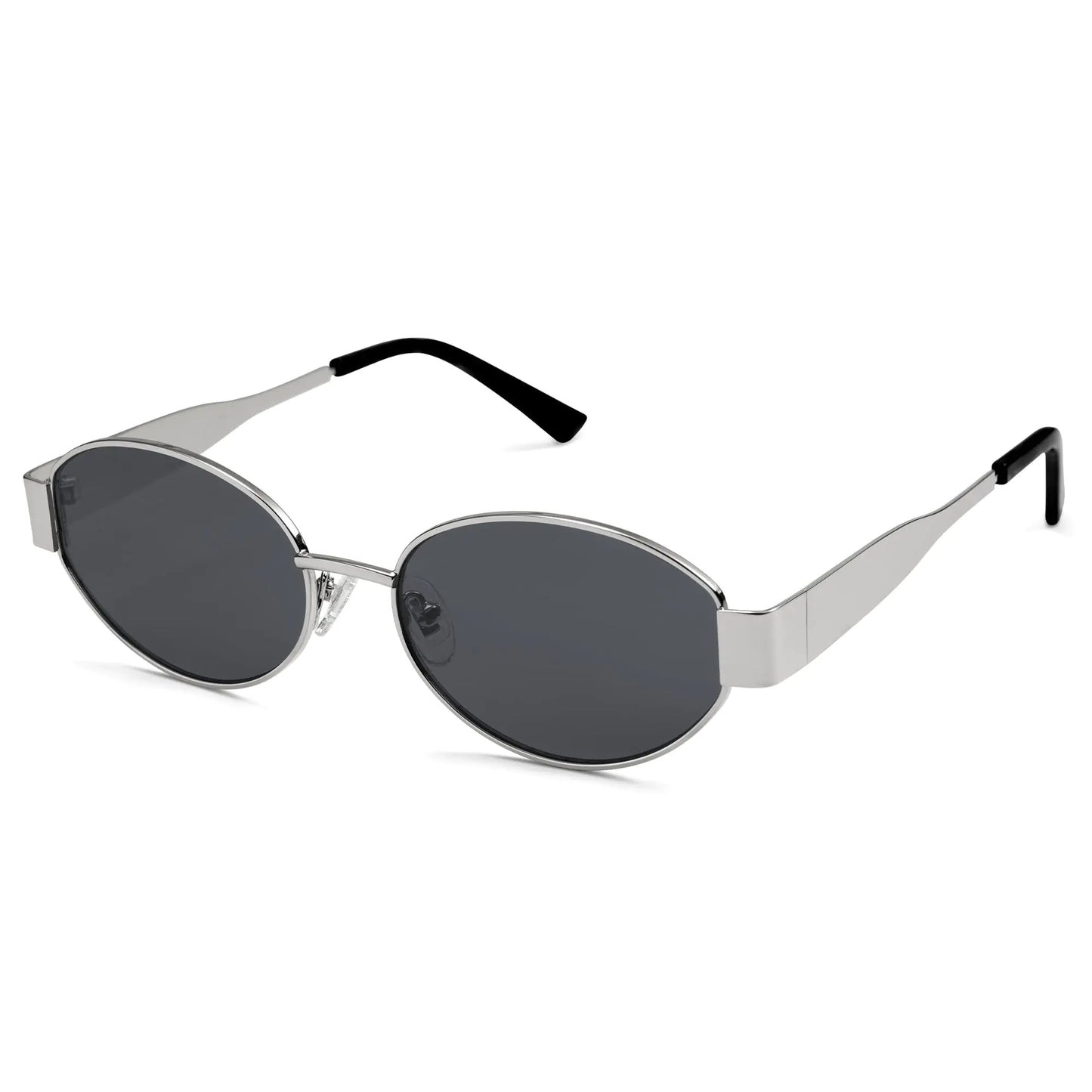 Lunettes de soleil ovales rétro SOJOS - Protection classique UV400