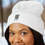Embroidered Cat Lady Beanie