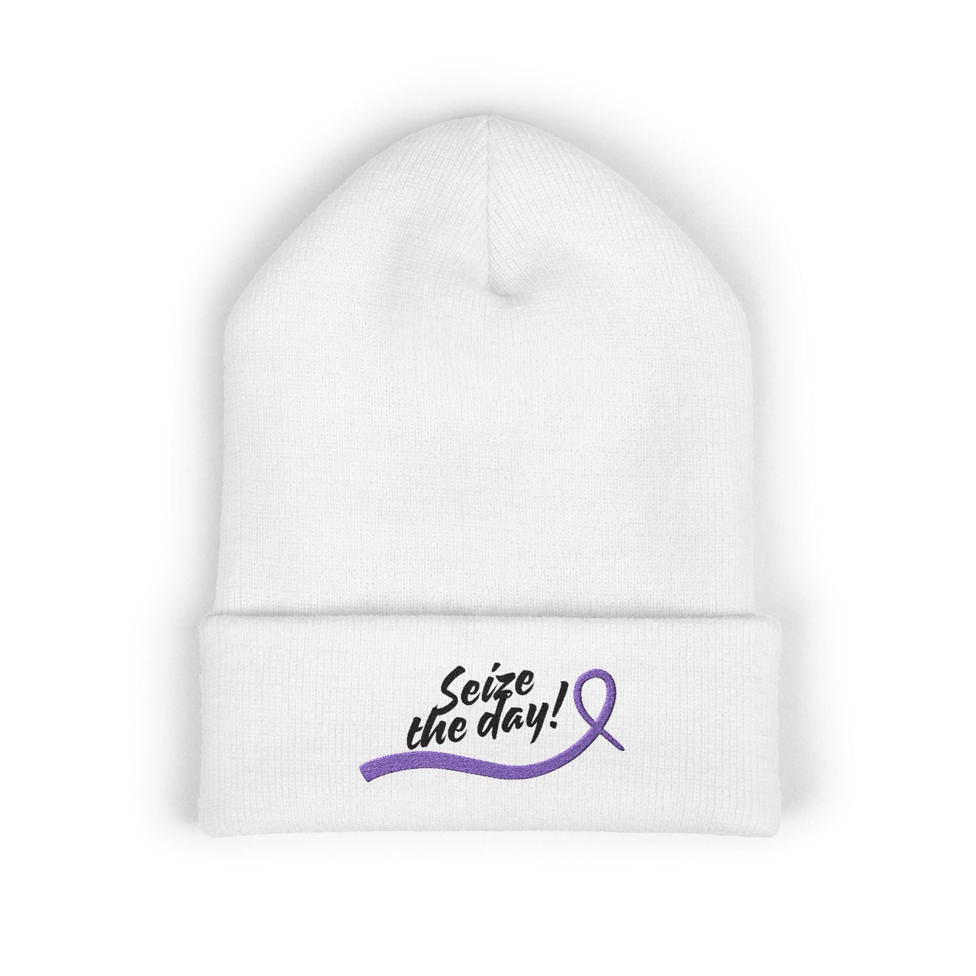 Inspirational Seize the Day Knit Beanie - Korvel