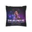 Empowering Epilepsy Awareness Faux Suede Pillowcase