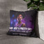 Empowering Epilepsy Awareness Faux Suede Pillowcase