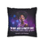 Empowering Epilepsy Awareness Faux Suede Pillowcase