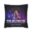 Empowering Epilepsy Awareness Faux Suede Pillowcase