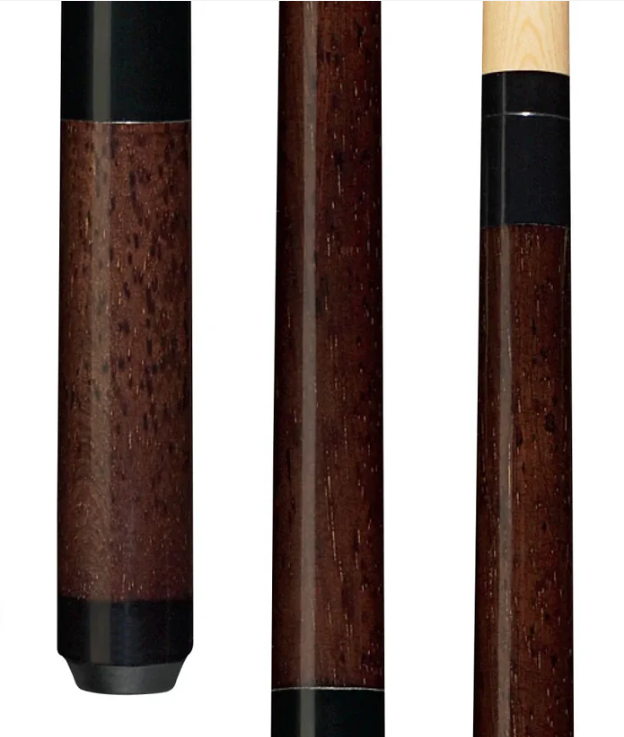 Players Energy Dark Walnut Cue Stick with Black Simulated Wrap - Korvel