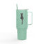 Engraved Cat Lover Travel Mug - 40oz Gift for Cat Enthusiasts