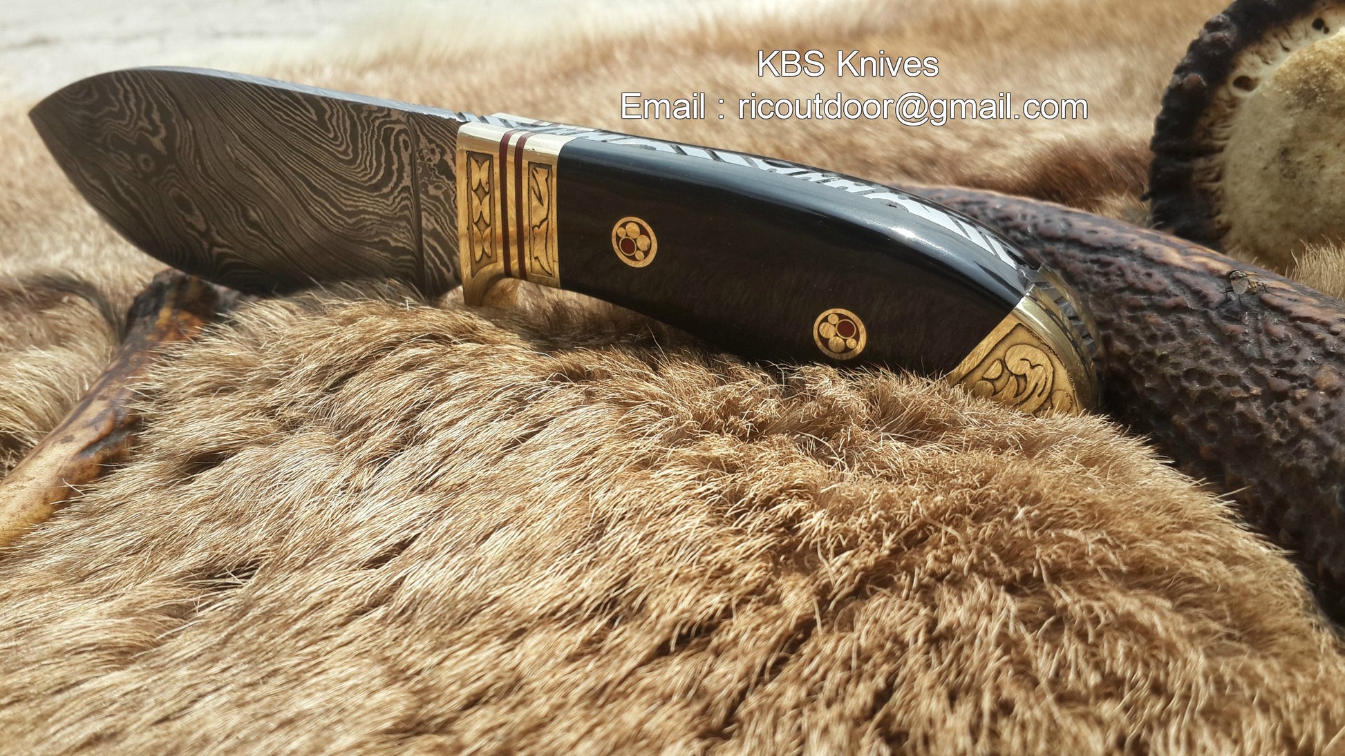 Personalized 8.5-Inch Custom Deer Skinning Knife – Handcrafted Excellence - Korvel