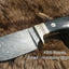 Personalized 8.5-Inch Custom Deer Skinning Knife – Handcrafted Excellence - Korvel