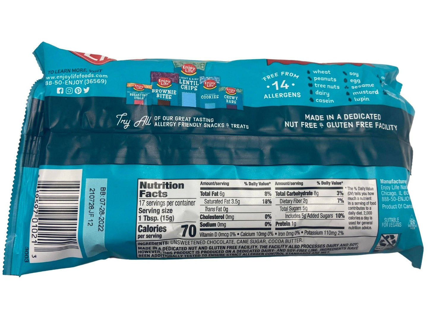 Morsels de Chocolate Oscuro Premium