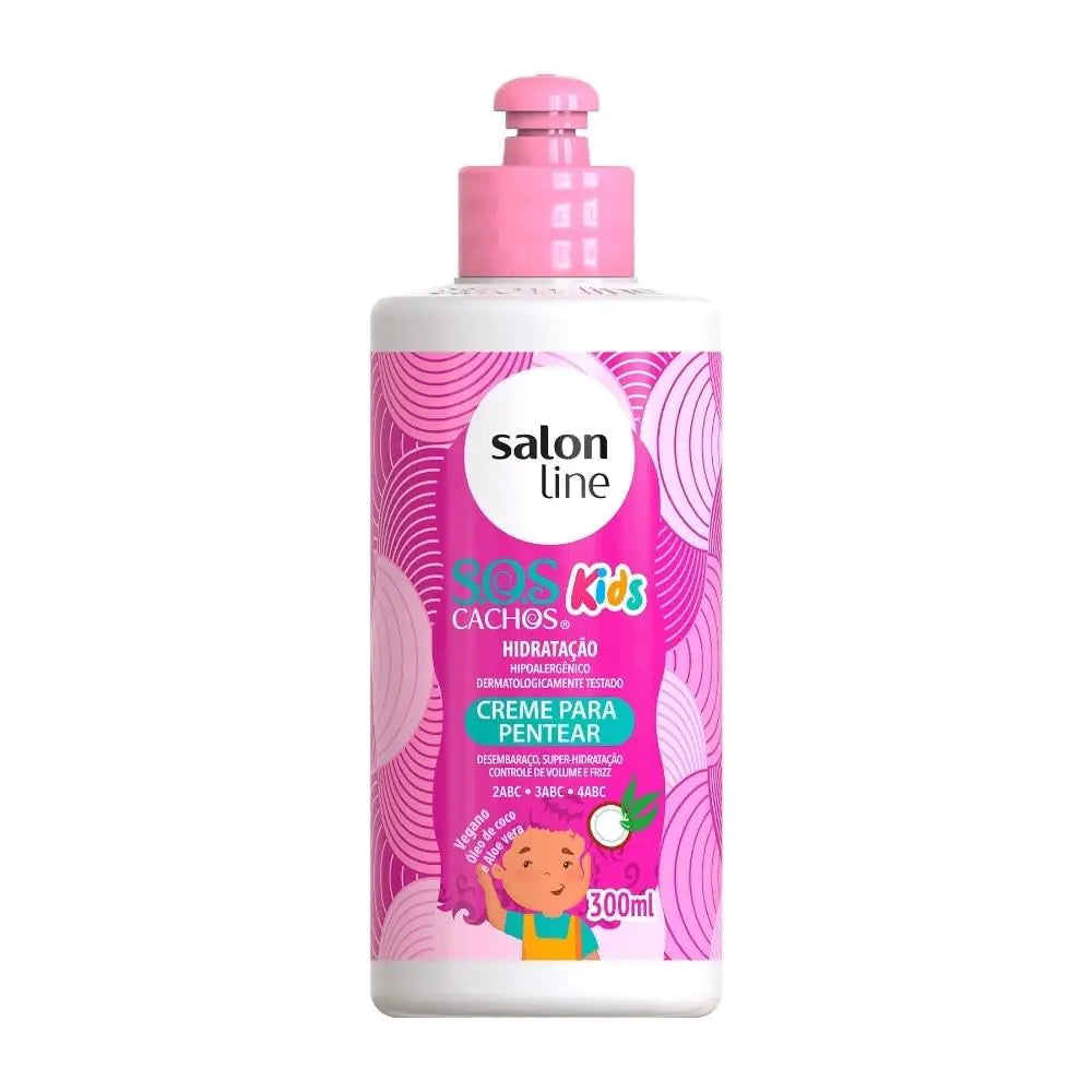 Crema Desenredante Salon Line SOS Curls Kids - 300 ml