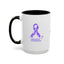 Epilepsy Awareness Accent Coffee Mug