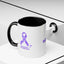 Epilepsy Awareness Accent Coffee Mug