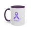 Epilepsy Awareness Accent Coffee Mug