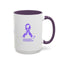 Epilepsy Awareness Accent Coffee Mug