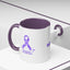 Epilepsy Awareness Accent Coffee Mug