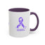 Epilepsy Awareness Accent Coffee Mug
