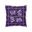 Epilepsy Awareness Butterfly Tufted Floor Pillow