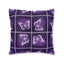 Epilepsy Awareness Butterfly Tufted Floor Pillow