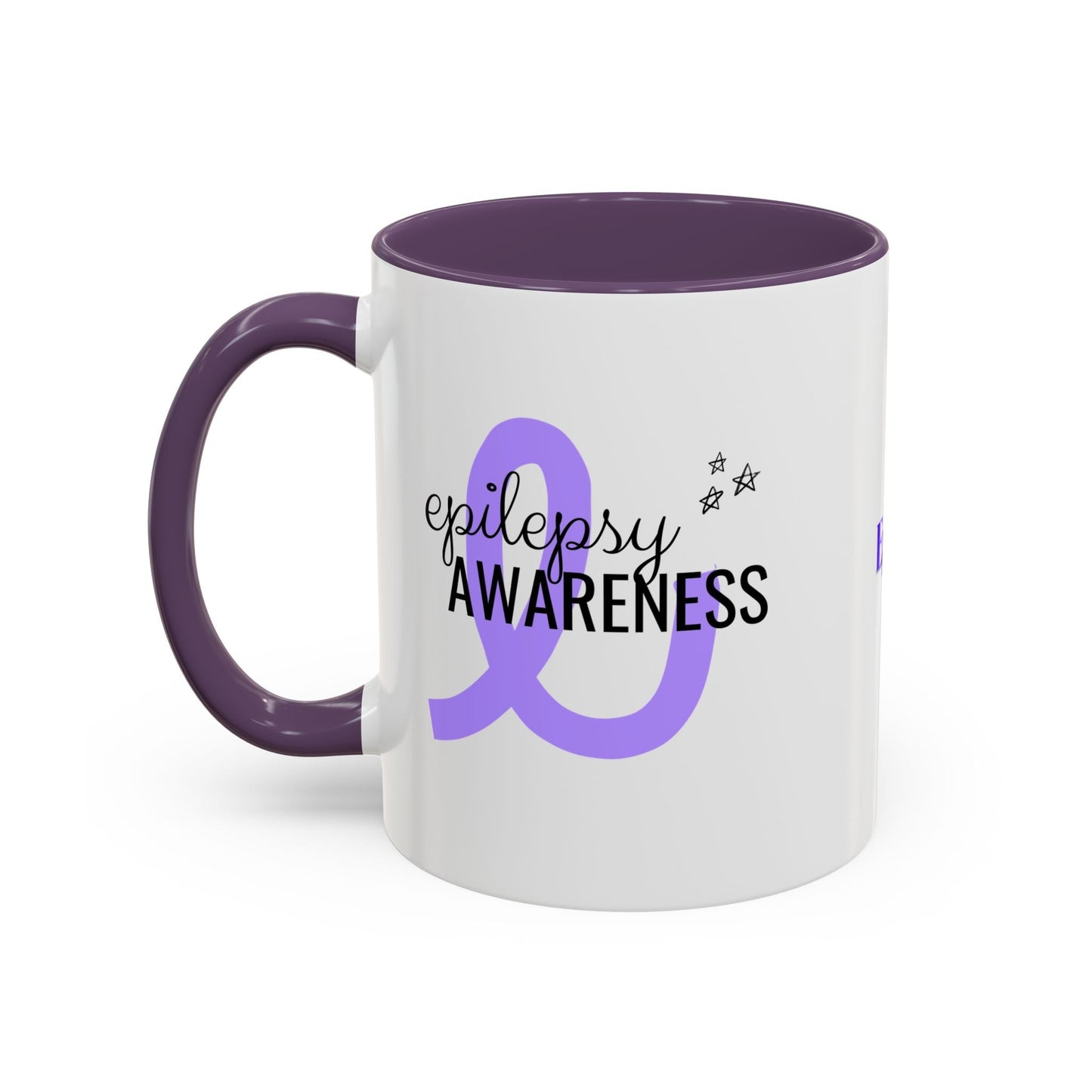Taza de Café de Concienciación sobre la Epilepsia - Opciones Elegantes de 11oz y 15oz
