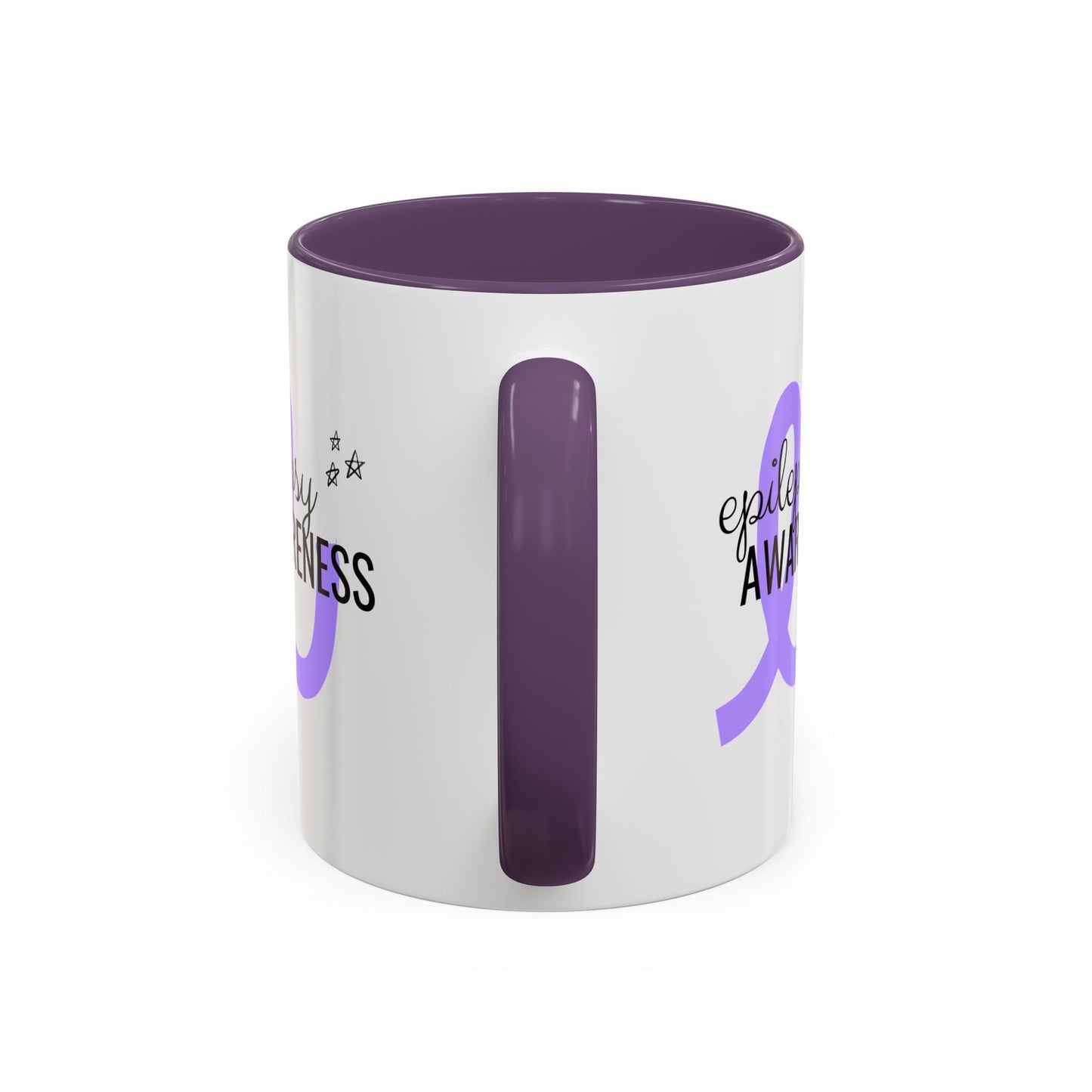 Taza de Café de Concienciación sobre la Epilepsia - Opciones Elegantes de 11oz y 15oz