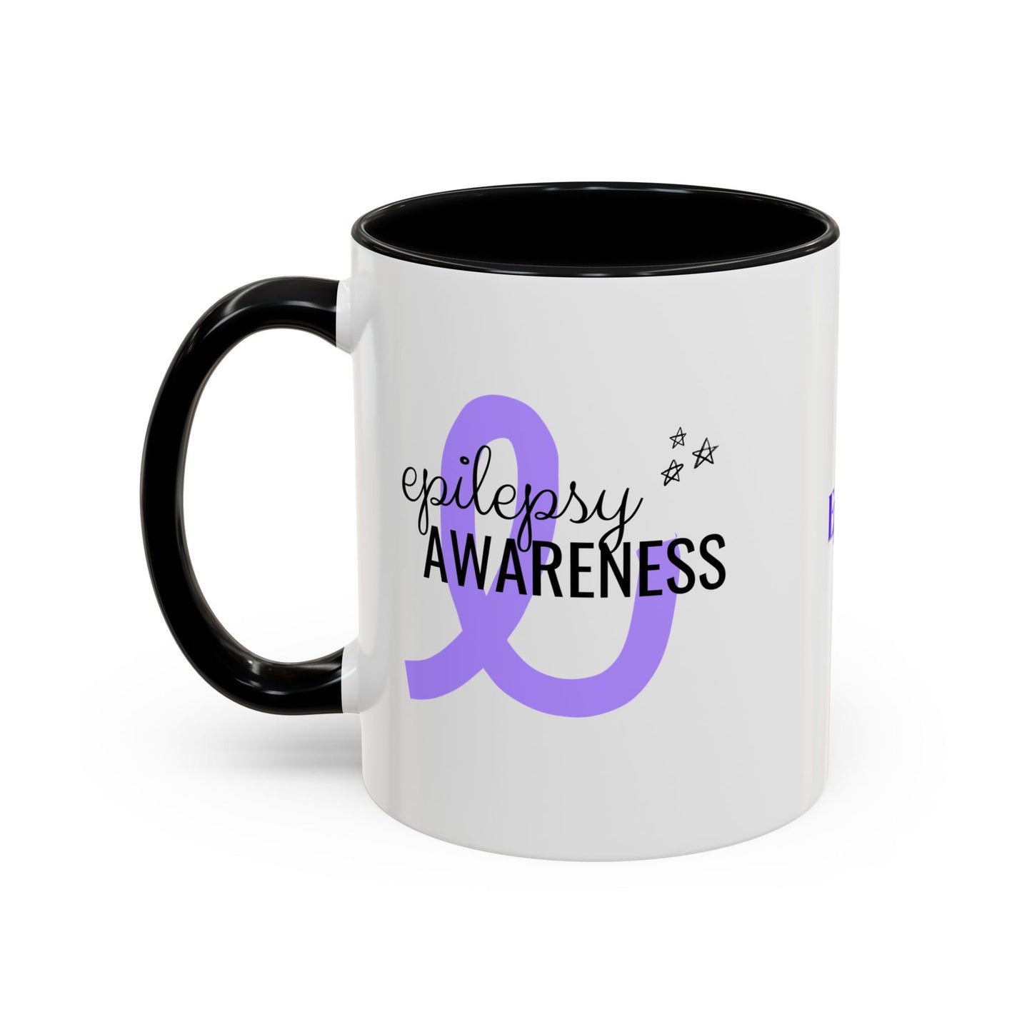 Taza de Café de Concienciación sobre la Epilepsia - Opciones Elegantes de 11oz y 15oz