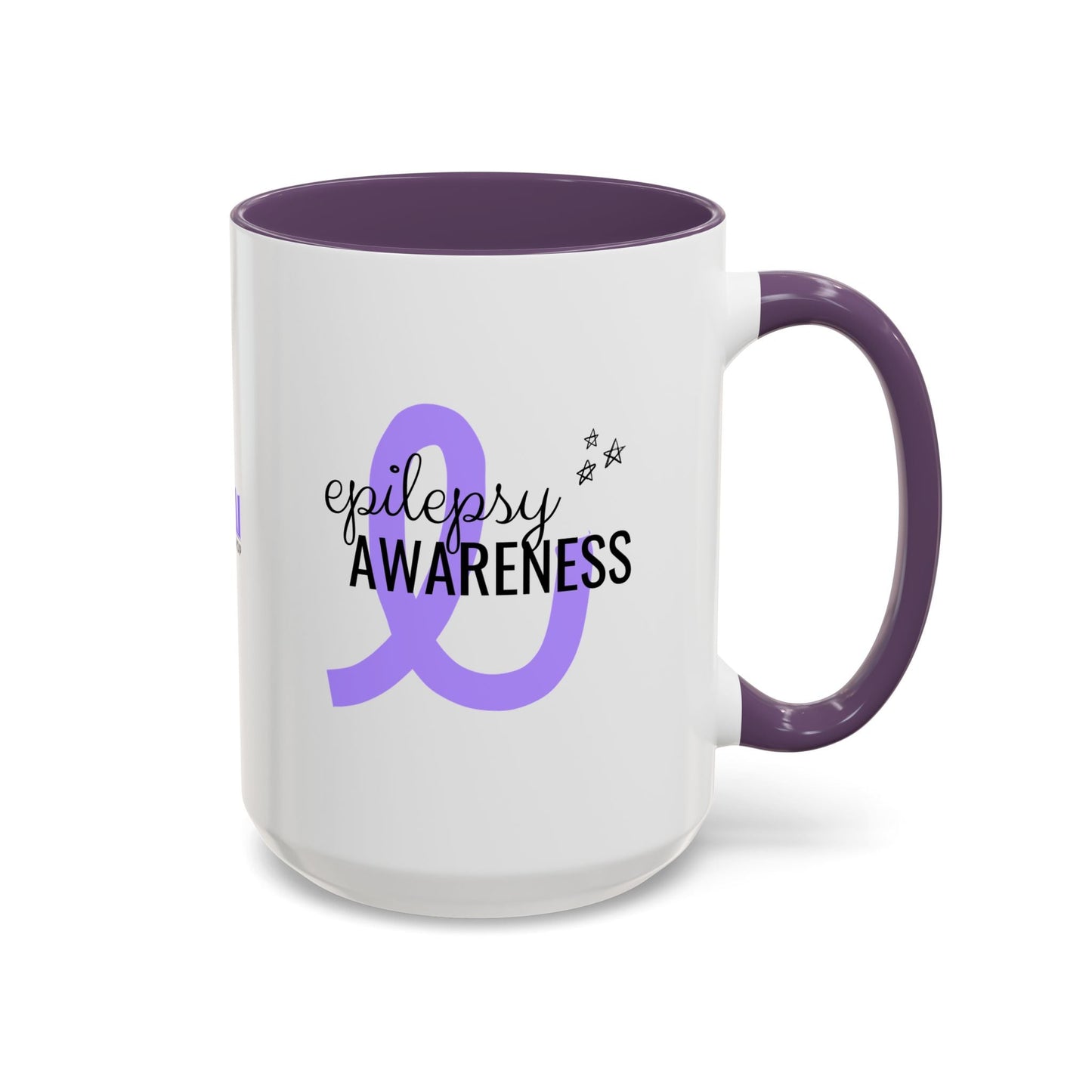 Taza de Café de Concienciación sobre la Epilepsia - Opciones Elegantes de 11oz y 15oz