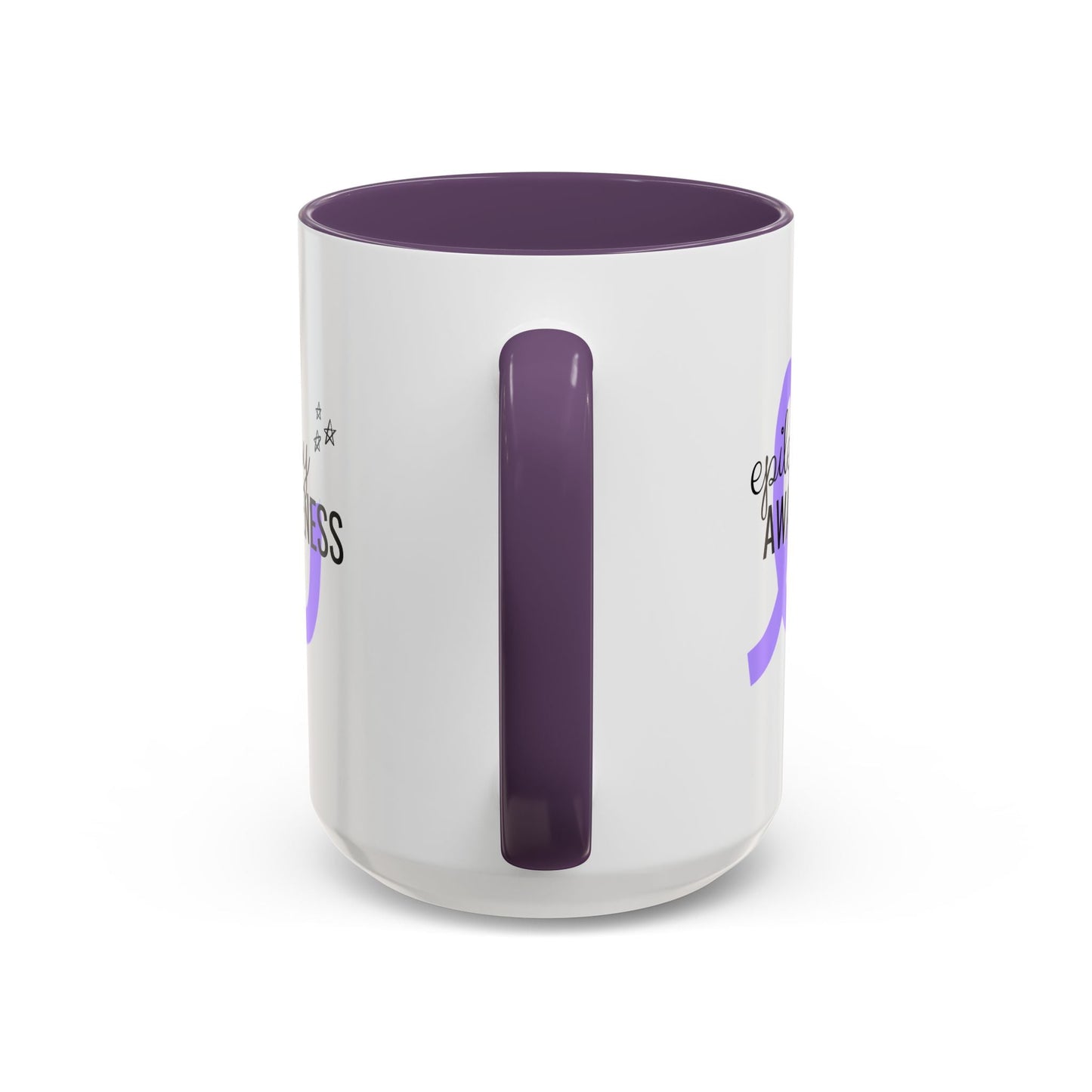 Taza de Café de Concienciación sobre la Epilepsia - Opciones Elegantes de 11oz y 15oz