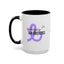 Taza de Café de Concienciación sobre la Epilepsia - Opciones Elegantes de 11oz y 15oz