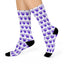 Cushioned Crew Socks for Epilepsy Awareness