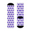 Cushioned Crew Socks for Epilepsy Awareness