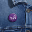 Botones de Pin Personalizados para la Conciencia de la Epilepsia - Diseño de Mariposa Púrpura