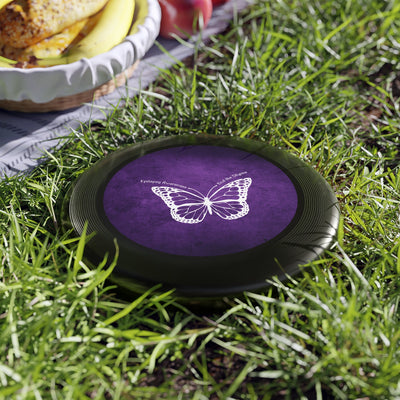 End the Stigma Butterfly Flying Disc - Epilepsy Awareness Edition - Korvel