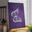 Stylish Epilepsy Awareness Glass Cutting Board - Celebrate and Educate - Korvel