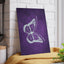 Stylish Epilepsy Awareness Glass Cutting Board - Celebrate and Educate - Korvel