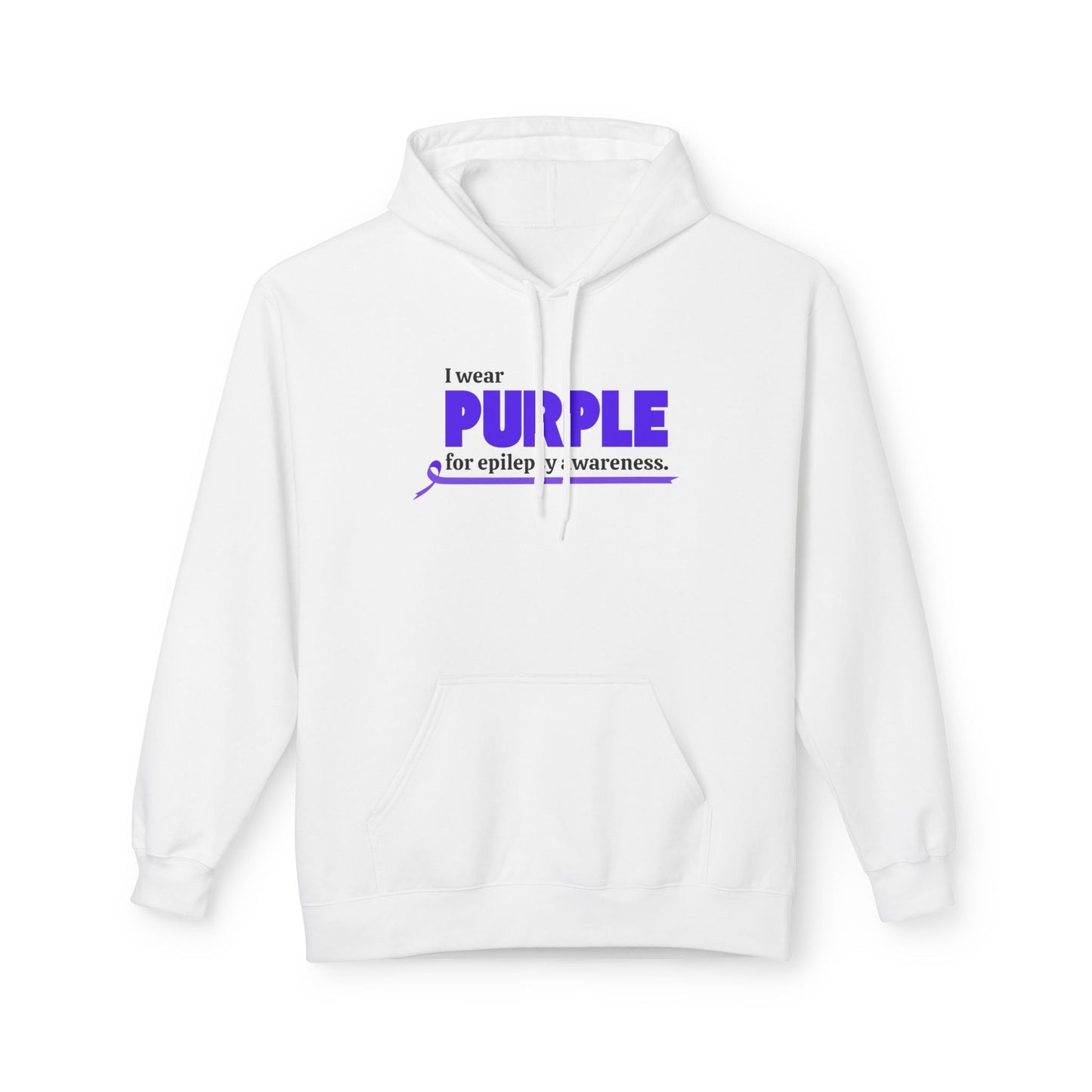 Sudadera de forro polar Wear Purple for Awareness