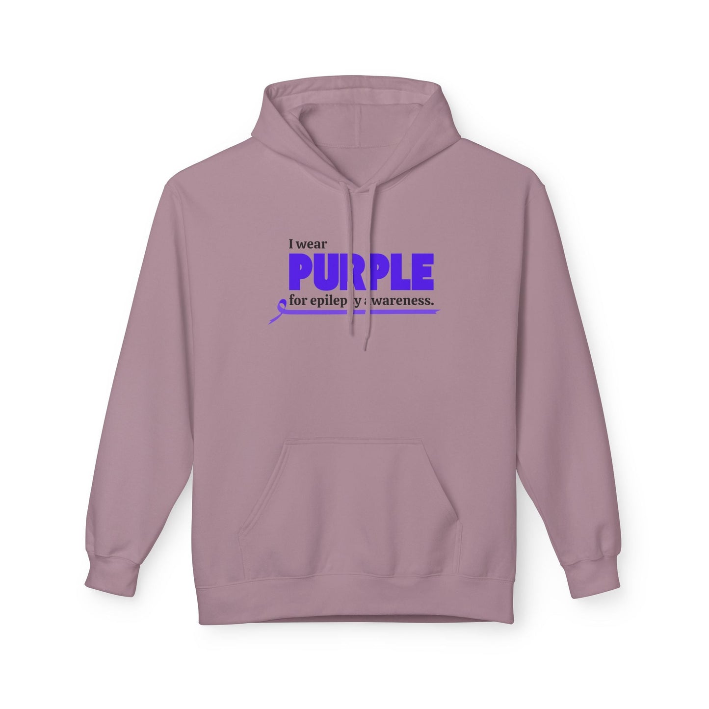 Sudadera de forro polar Wear Purple for Awareness