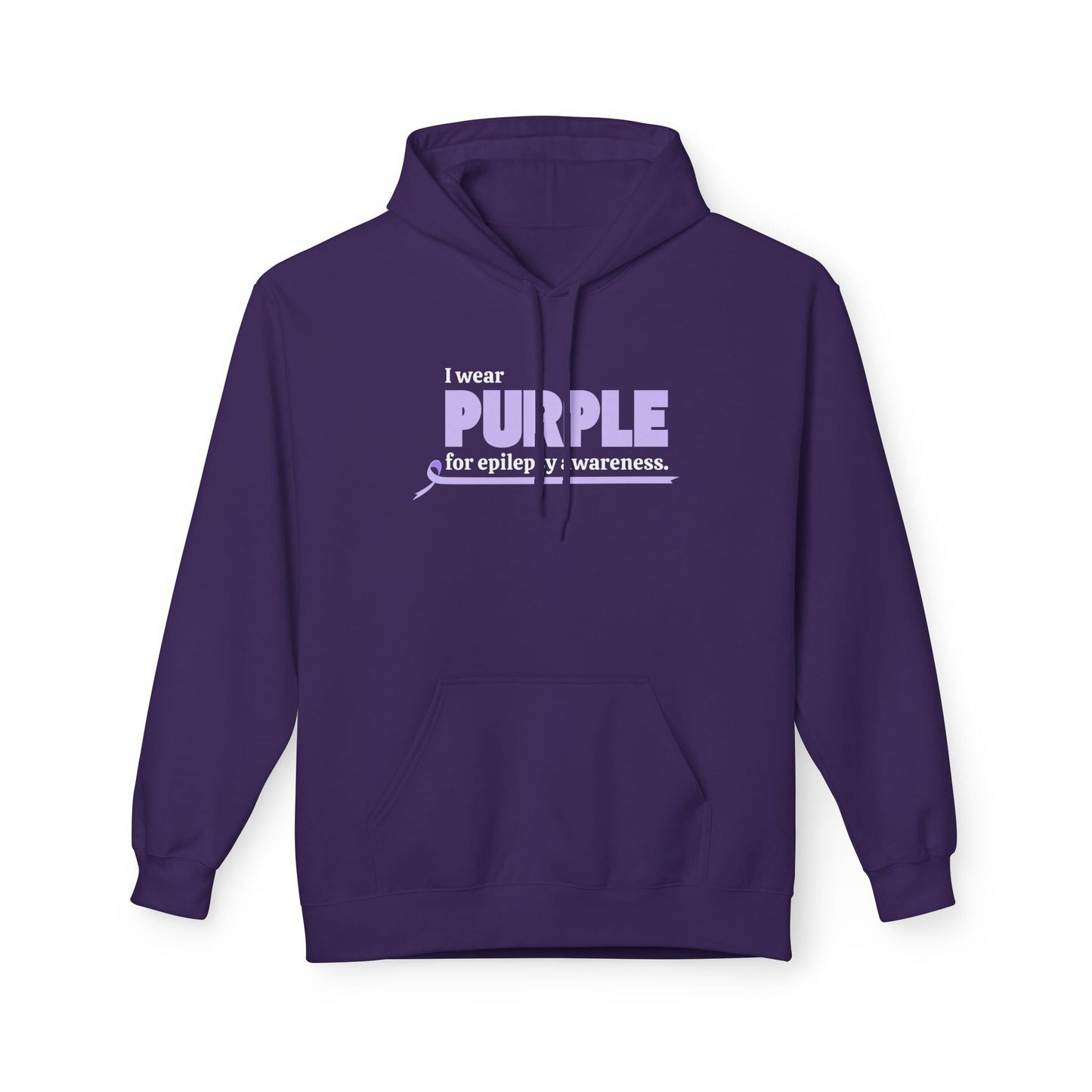 Sudadera de forro polar Wear Purple for Awareness