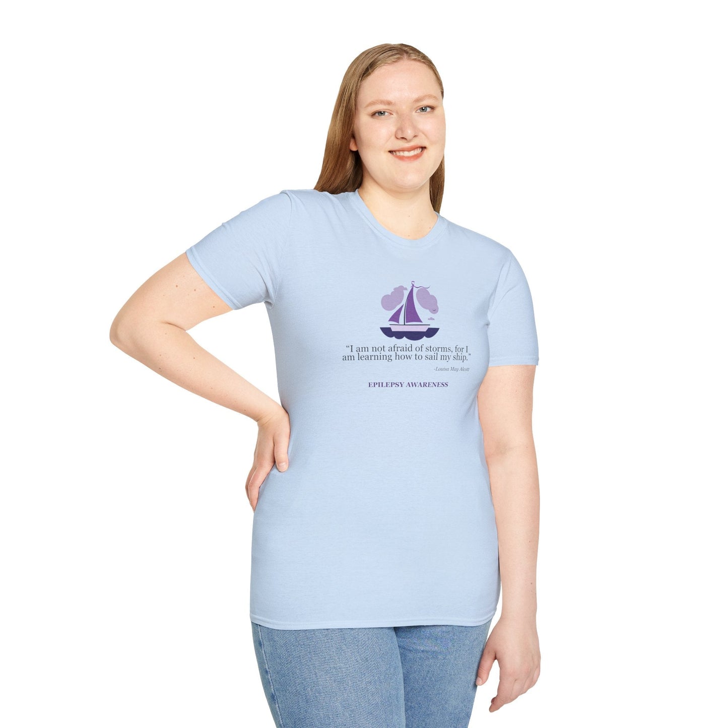 Epilepsy Awareness Quote T-Shirt - Unisex Softstyle Tee