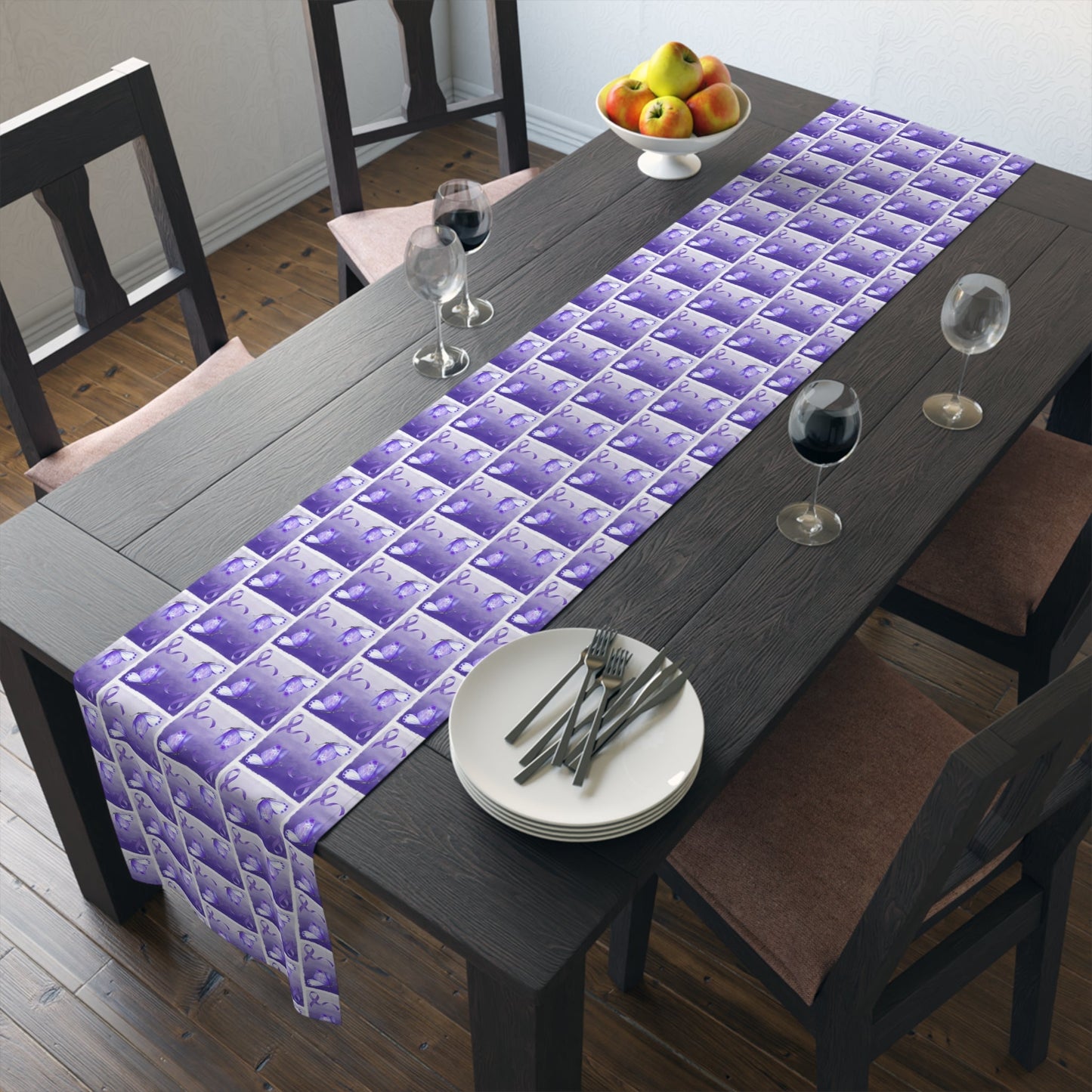 Stylish Epilepsy Awareness Table Runner for Home Decor - Korvel