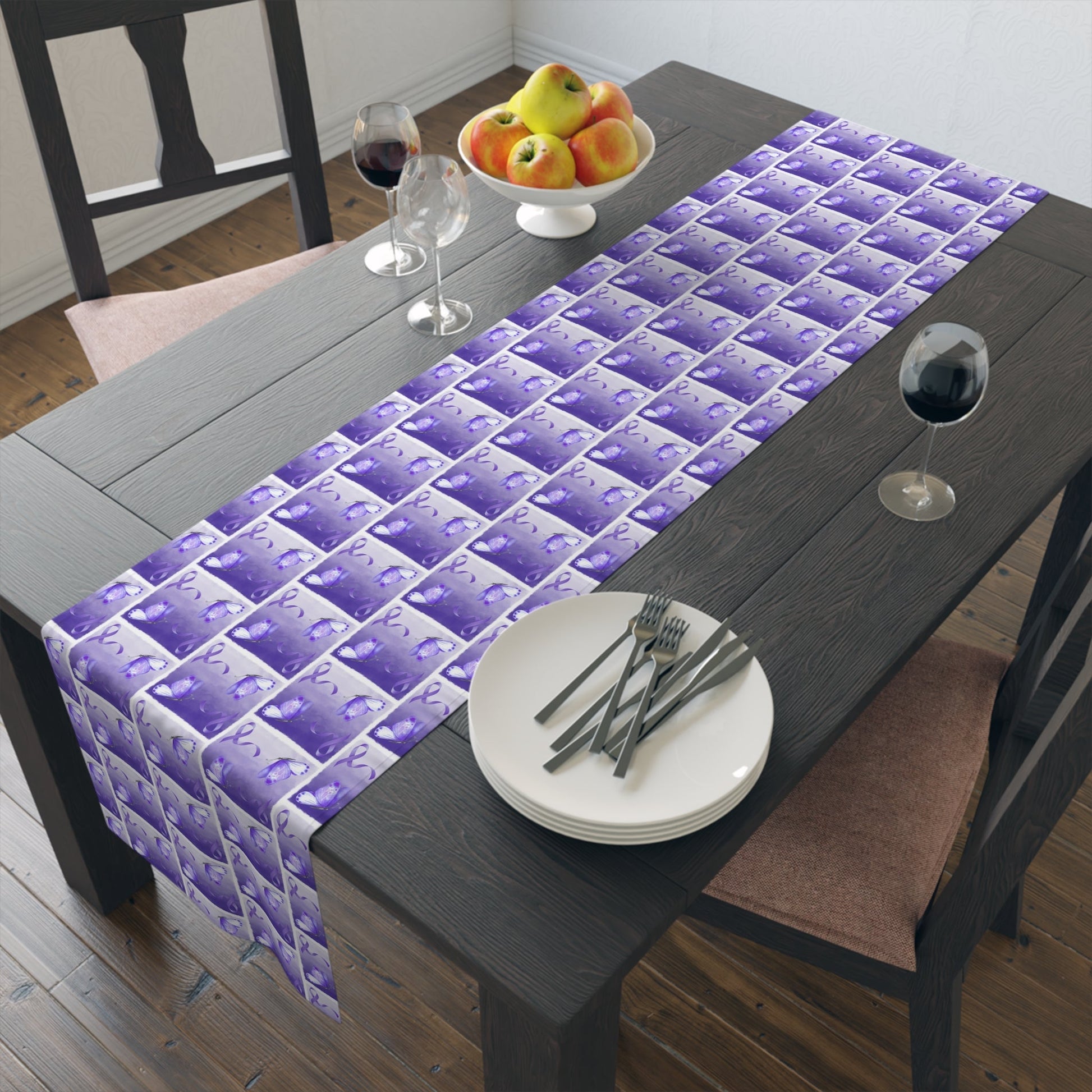 Stylish Epilepsy Awareness Table Runner for Home Decor - Korvel
