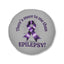 Epilepsy Awareness Round Tufted Floor Pillow