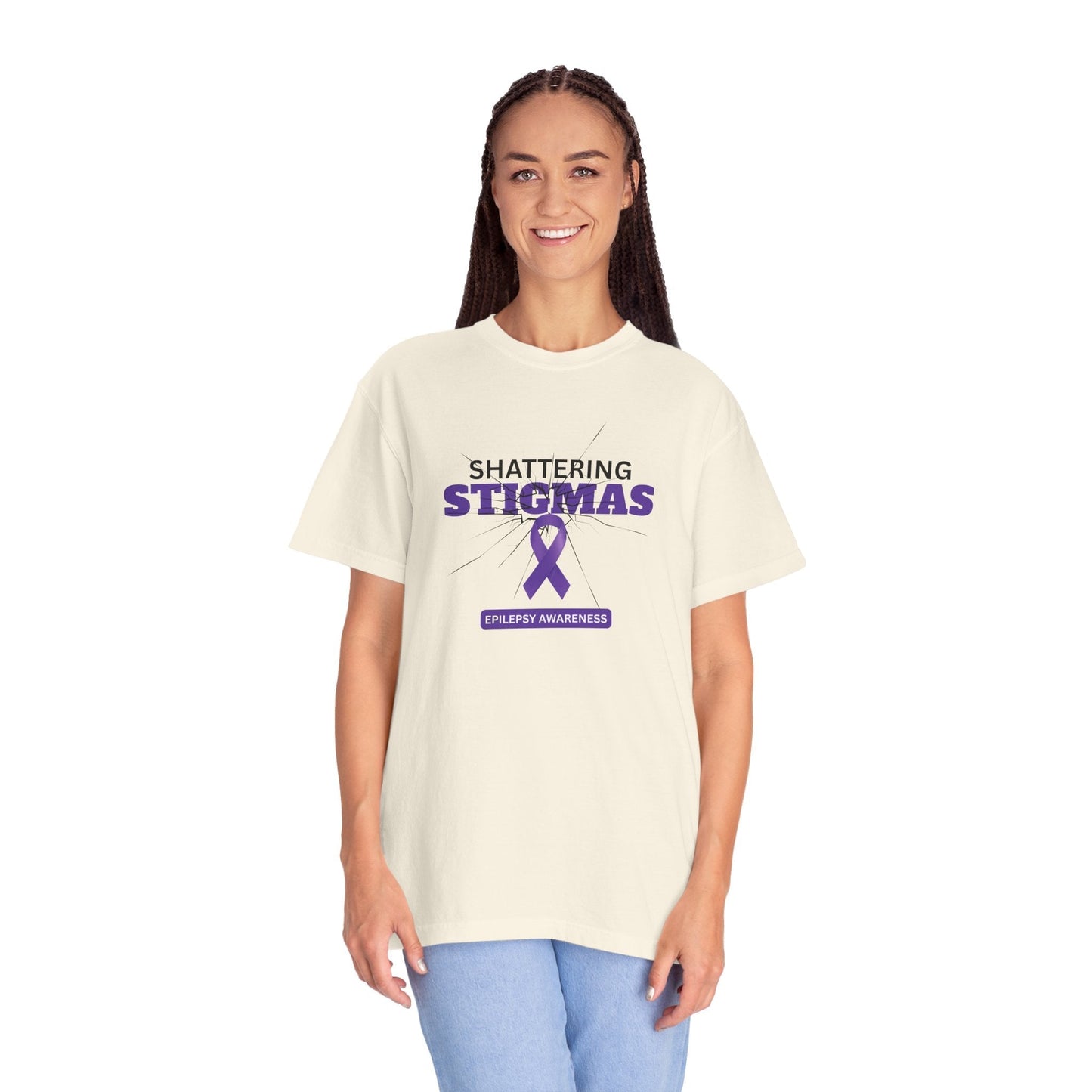 Unisex Epilepsy Awareness T-Shirt - Break the Stigma - Korvel