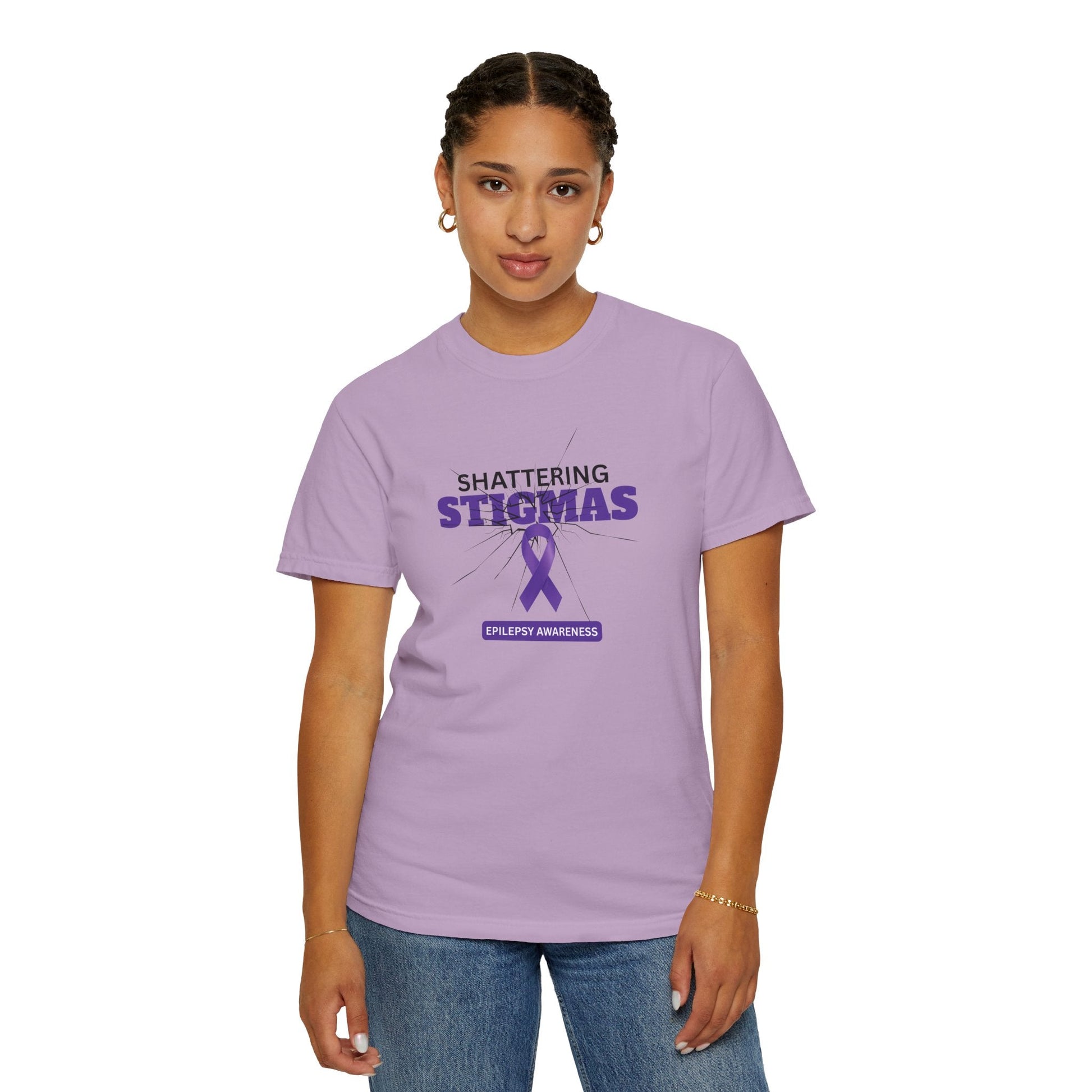 Unisex Epilepsy Awareness T-Shirt - Break the Stigma - Korvel
