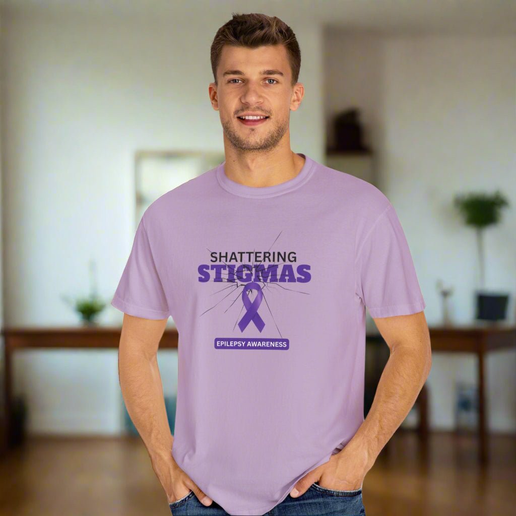 Unisex Epilepsy Awareness T-Shirt - Break the Stigma - Korvel